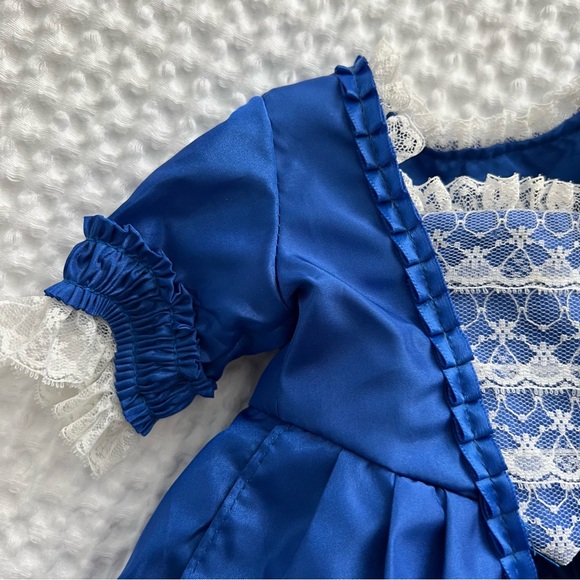 Pleasant Company American Girl Felicity Christmas Party Dress with hangers - Picture 2 of 15